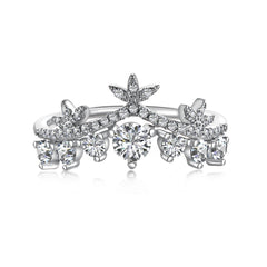 Light Luxury S925 Sterling Silver Ring in Japanese-Korean Style